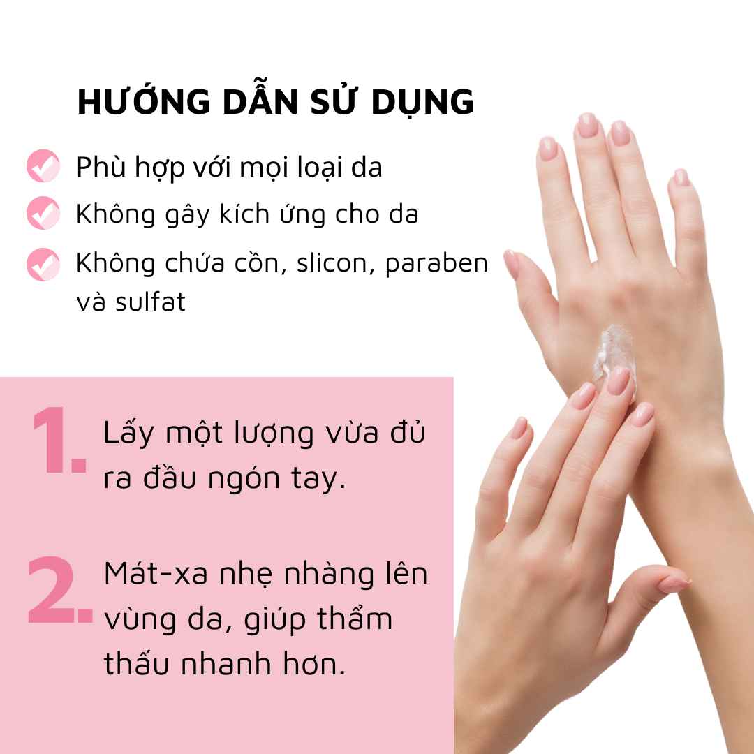 Kem Dưỡng Da Tay Teenilicious Hand Cream With Acai Berry Oil &amp; Pomegranate Dưỡng Ẩm Sáng Mịn - 60g