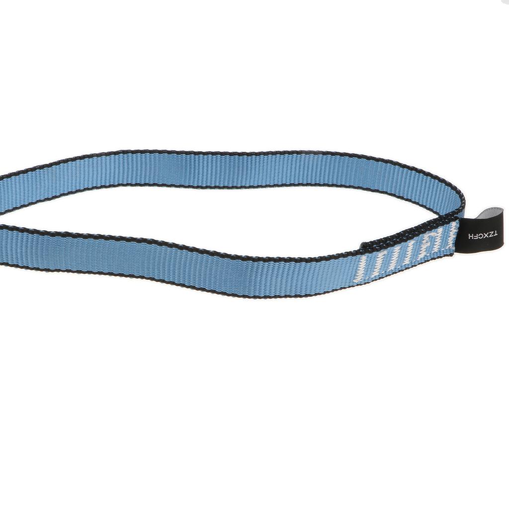 23KN Rope Runner Webbing Sling Flat Strap Belt for Mountaineering Rock Climbing Caving Rappelling Rescue Engineering