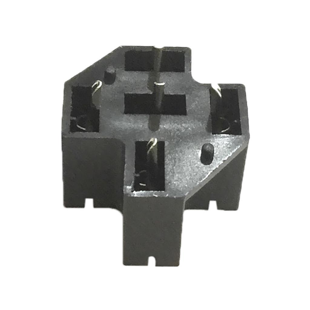 40A Car Relay Socket Holder 5Pins Connector 6.3mm Terminals