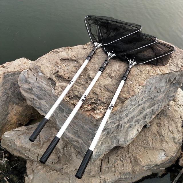 Vợt xúc cá vợt nhôm dài 170 cm đa năng xúc cá