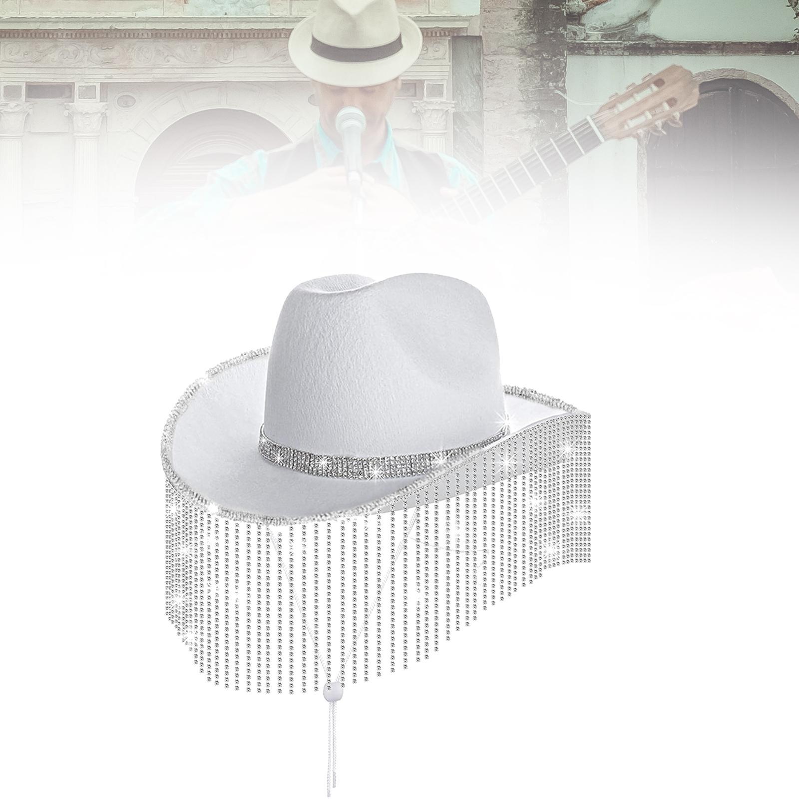 Cowboy Hat Women Cowgirl Hat Wide Brim Costume Accessories Fashion Comfortable Sunhat Summer Outdoor Hat for Travel Beach Festivals