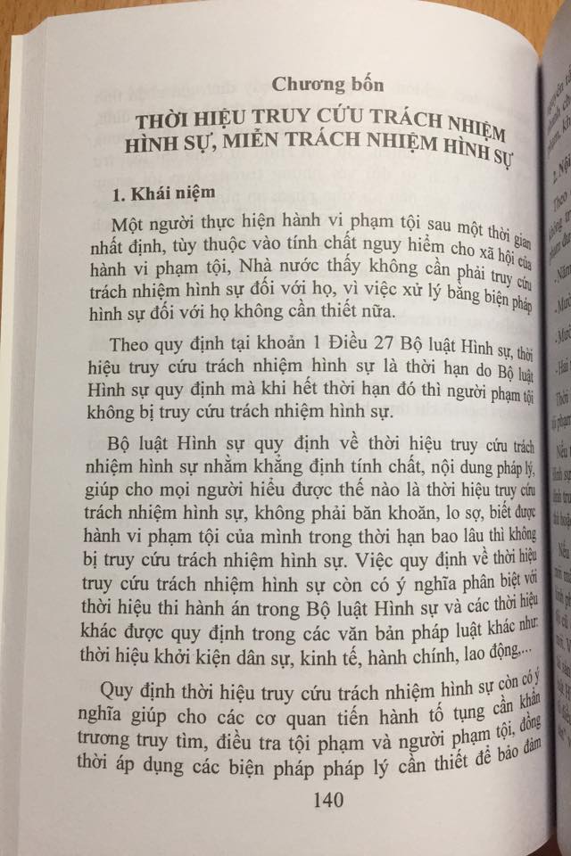 Sách Bình Luận Bộ Luật Hình Sự năm 2015, Phần Những Quy Định Chung – ThS. Đinh Văn Quế