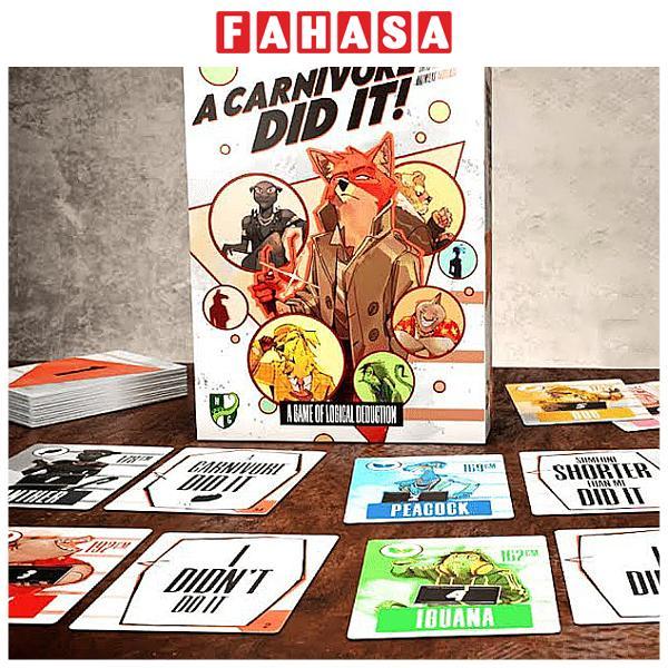 Boardgame A Carnivore Did It!