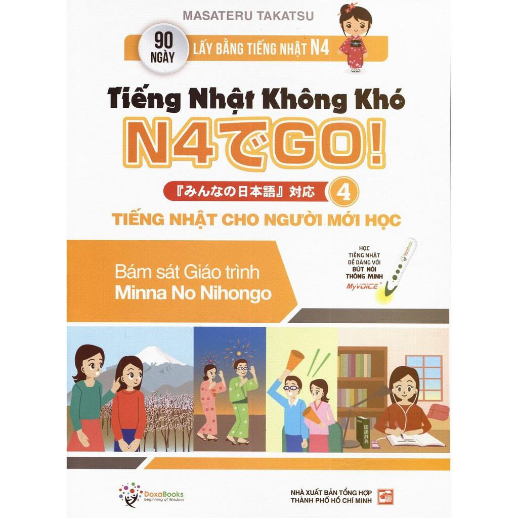 Tiếng Nhật Không Khó Tập 4 (Bám Sát Giáo Trình Minna No Nihongo) - Bản Quyền