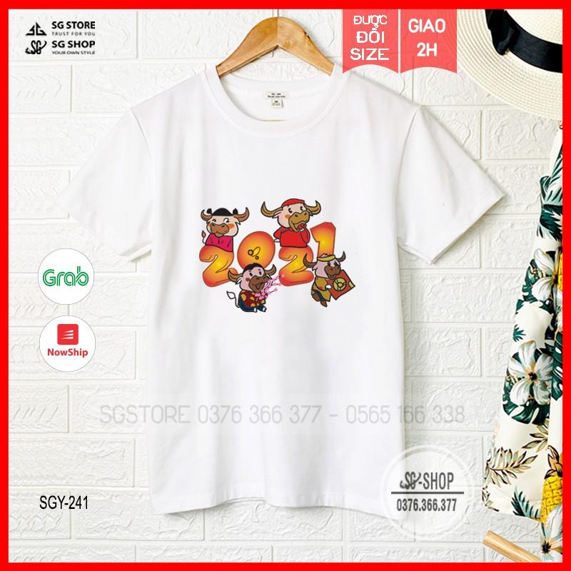 Áo thun 2021 - Mẫu Tân Sửu - Đủ size cho gia đình | SGSHOP