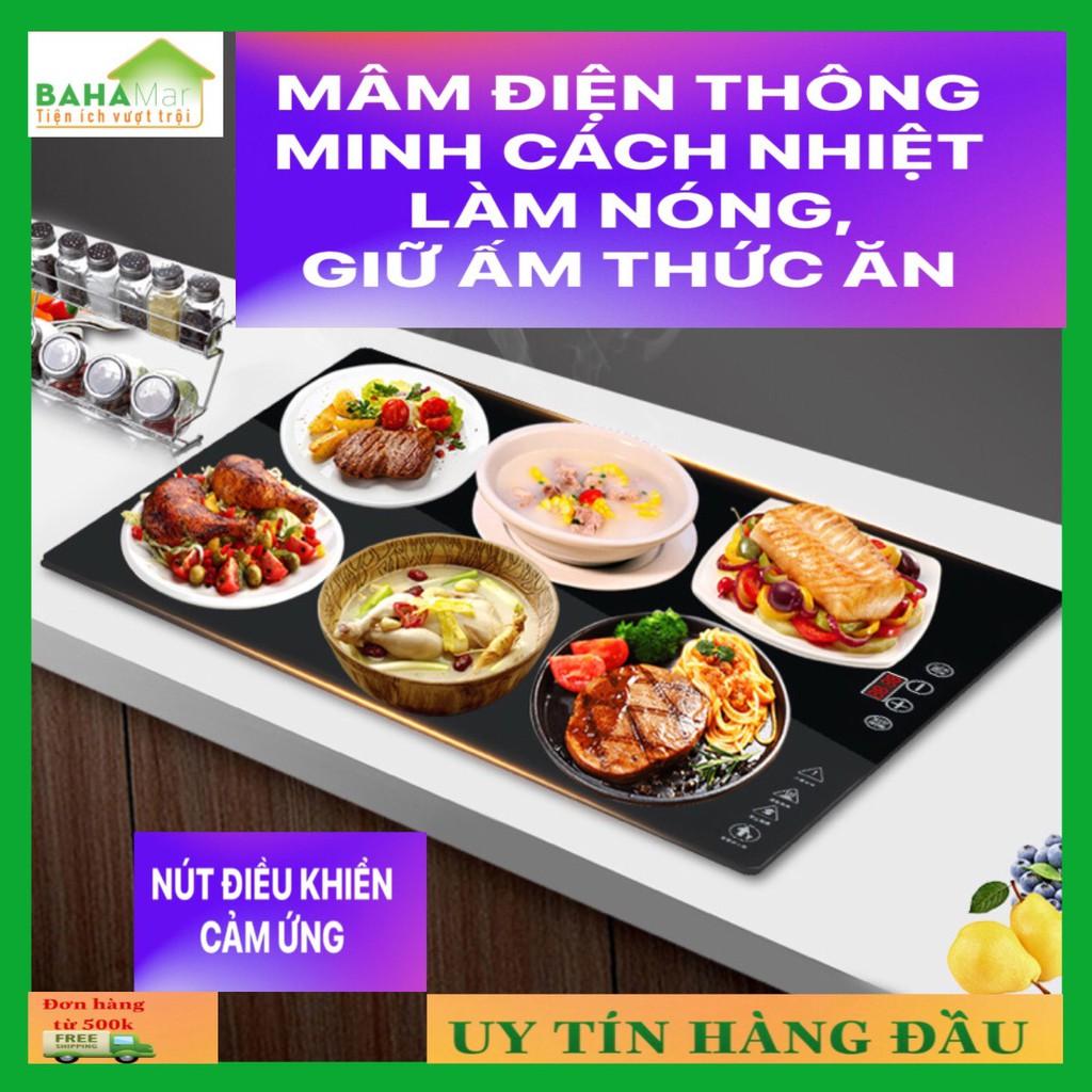 MÂM ĐIỆN THÔNG MINH CÁCH NHIỆT LÀM NÓNG, GIỮ ẤM THỨC ĂN NÚT CẢM ỨNG&quot; Đáp ứng được việc giữ ấm, ủ ấm bữa ăn