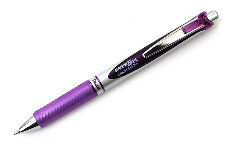 Bút gel Pentel EnerGel RTX BL77 - 0.7mm - Màu tím (Violet)