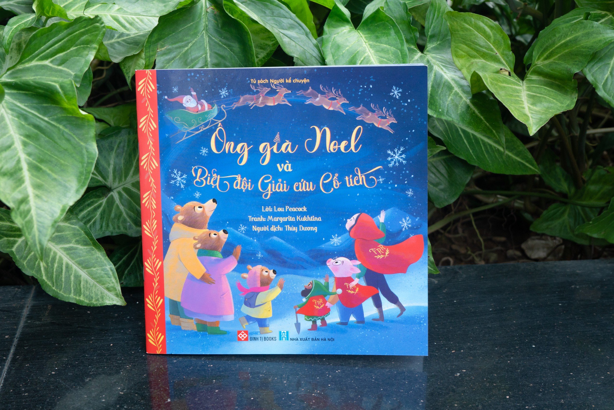 Sách Ông già Noel và Biệt đội Giải cứu Cổ Tích cho bé 3 - 9 tuổi - Đinh Tị Books