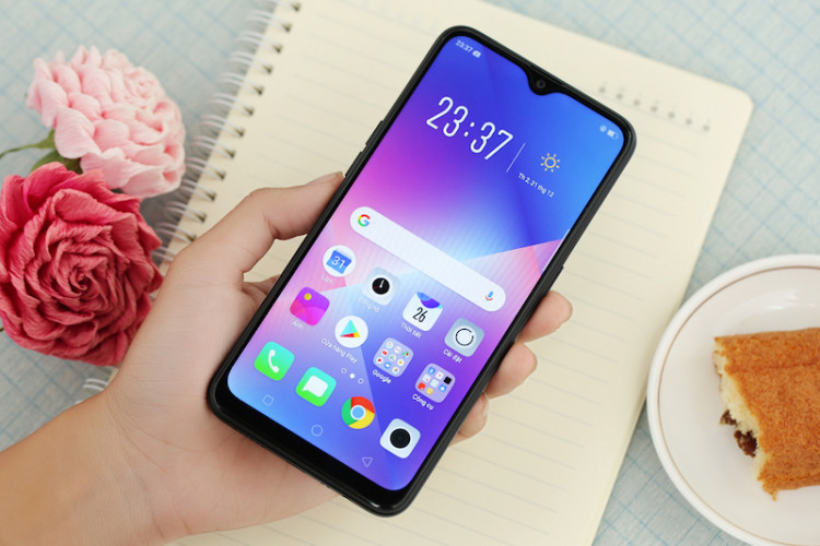 Äiá»n thoại smartphone OPPO A5s | Giao diá»n Android