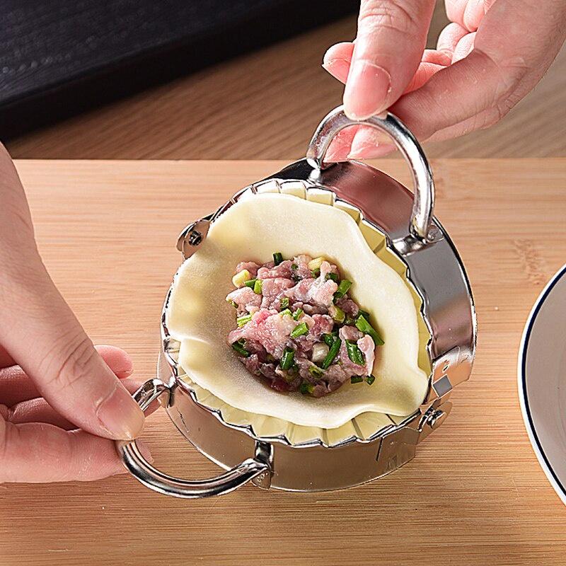 Dumpling Mold Household Dumpling Wrapper Cutter Making Machine Cooking Pastry Tool Kitchen Accessory Labor Saving Jiaozi Tool