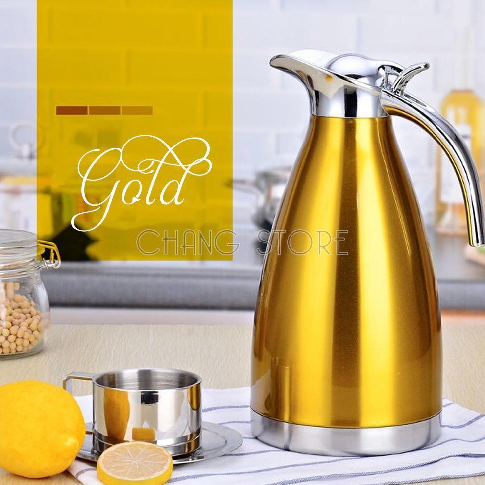 Phích Nước Coffee POT-2L Lõi Inox Giữ Nhiệt Siêu Tiện Dụng Cho Mọi Nhà