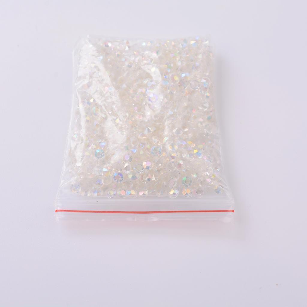 20000x Clear Diamond Crystal Gems for Vase Fillers, Wedding, DIY Arts Crafts