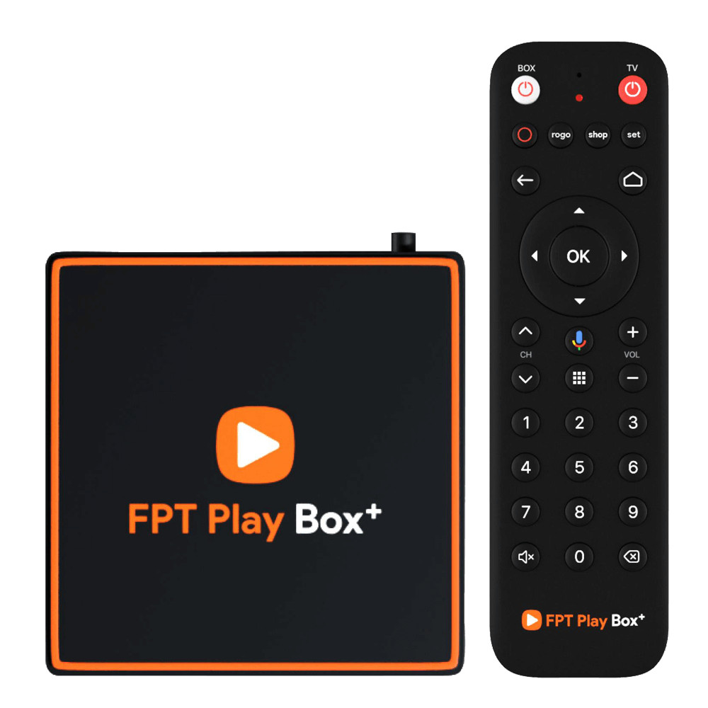 Android FPT Play Box + 2021, Ram 2GB, HĐH ATV 10 bản quyền, Kết nối bluetooth, Điều Khiển Bằng Giọng Nói, 150 kênh truyền hình  4k và giải trí không giới hạn tặng kèm Tai nghe bluetooth cao cấp - Hàng Chính hãng