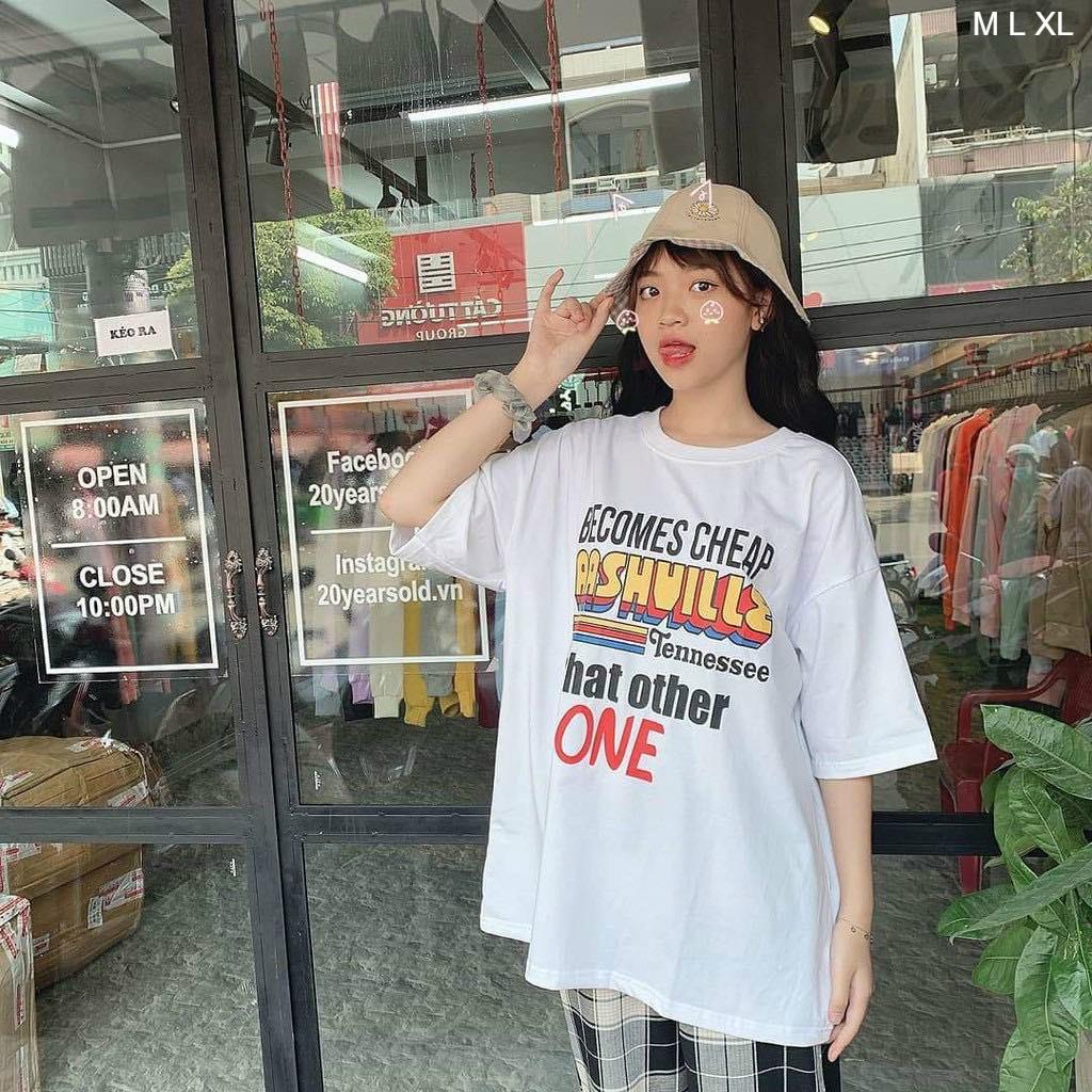 Áo Thun Tay Lỡ Unisex Form Rộng BECOMES CHEAP