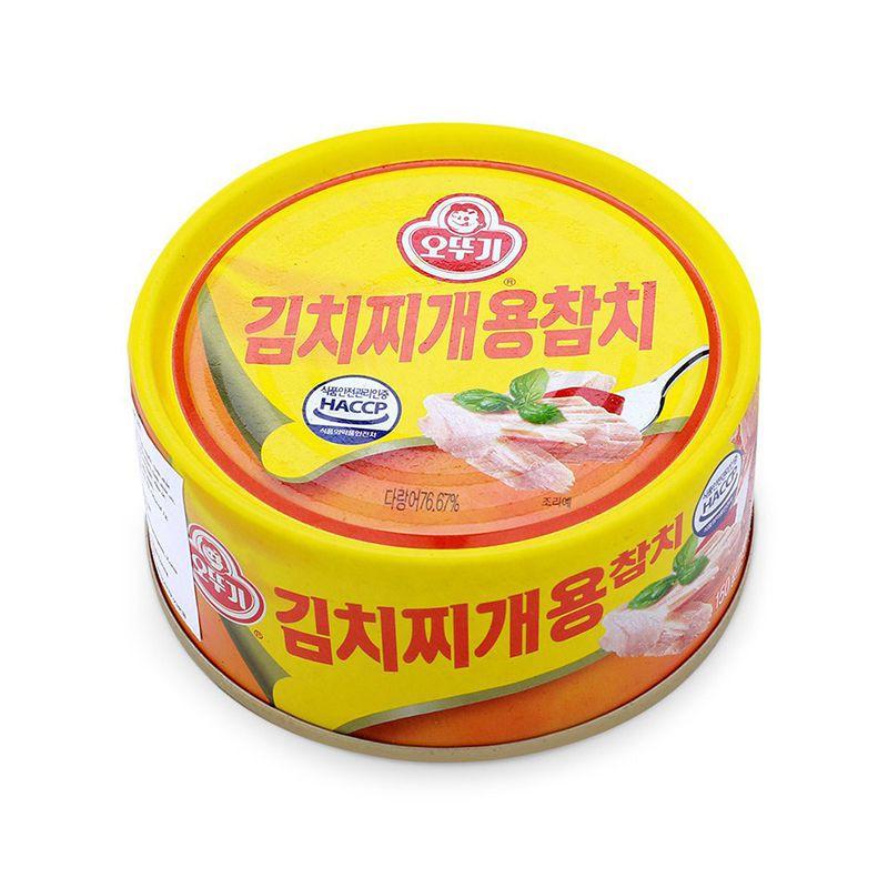 Cá ngừ hộp nấu canh kimchi Ottogi hộp 150g