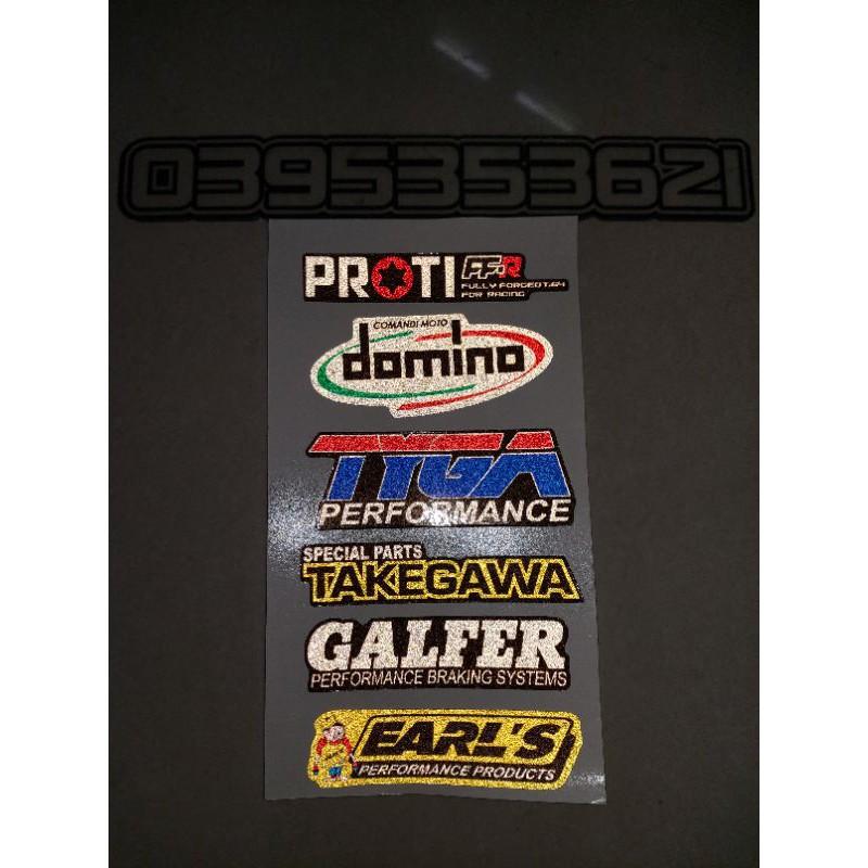 Logo phản quang 10x18cm