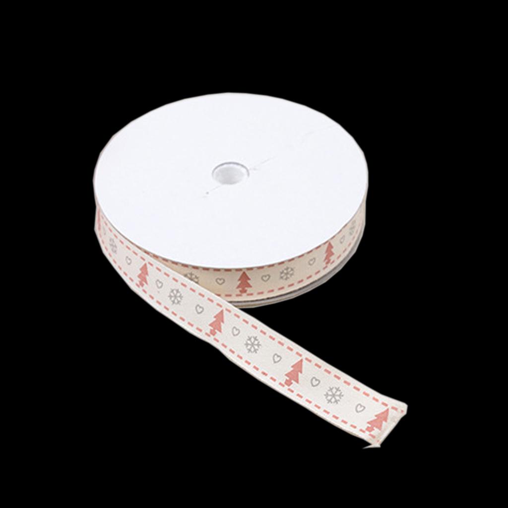 15 Mm Gói Quà Ruy Băng Cây Giáng Sinh Thiết Kế Thêu Sò Tôn Dáng