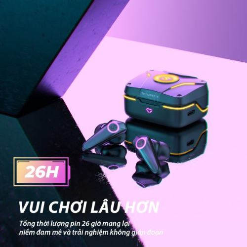 Tai nghe bluetooth Soundpeats Cyber Gear - Hàng Chính Hãng