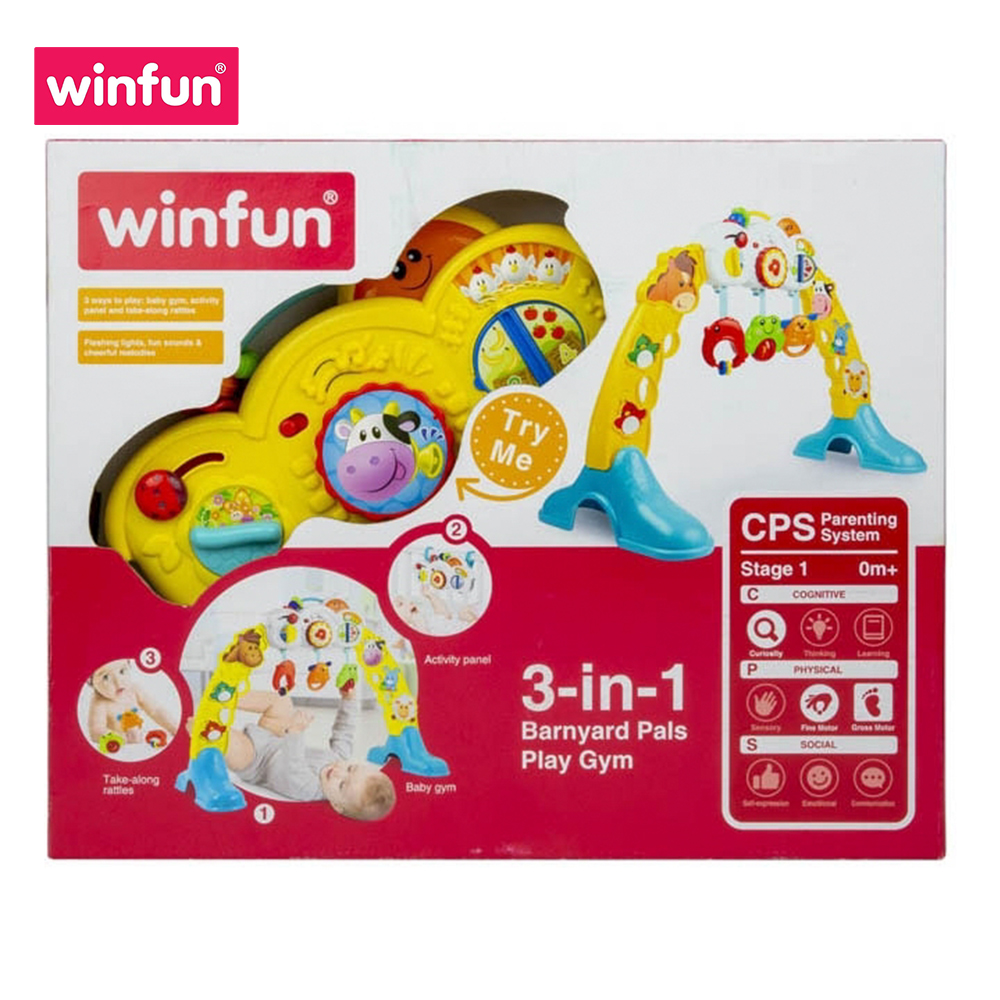 Kệ Chữ A Đa Năng 3 In 1 Hình Động Vật Winfun 0853NL