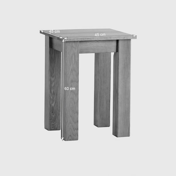 Đôn cao Oakdale gỗ sồi