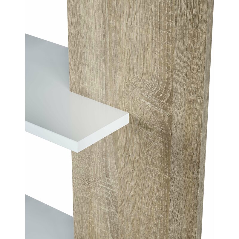 Kệ Sách Gỗ Đa Năng Nhiều Tầng, Dùng Làm Vách Ngăn Phòng SIB Decor KS268