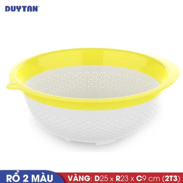 Rổ 2 màu nhựa Duy Tân 2T3 - 13894 - Giao màu ngẫu nhiên - Hàng chính hãng