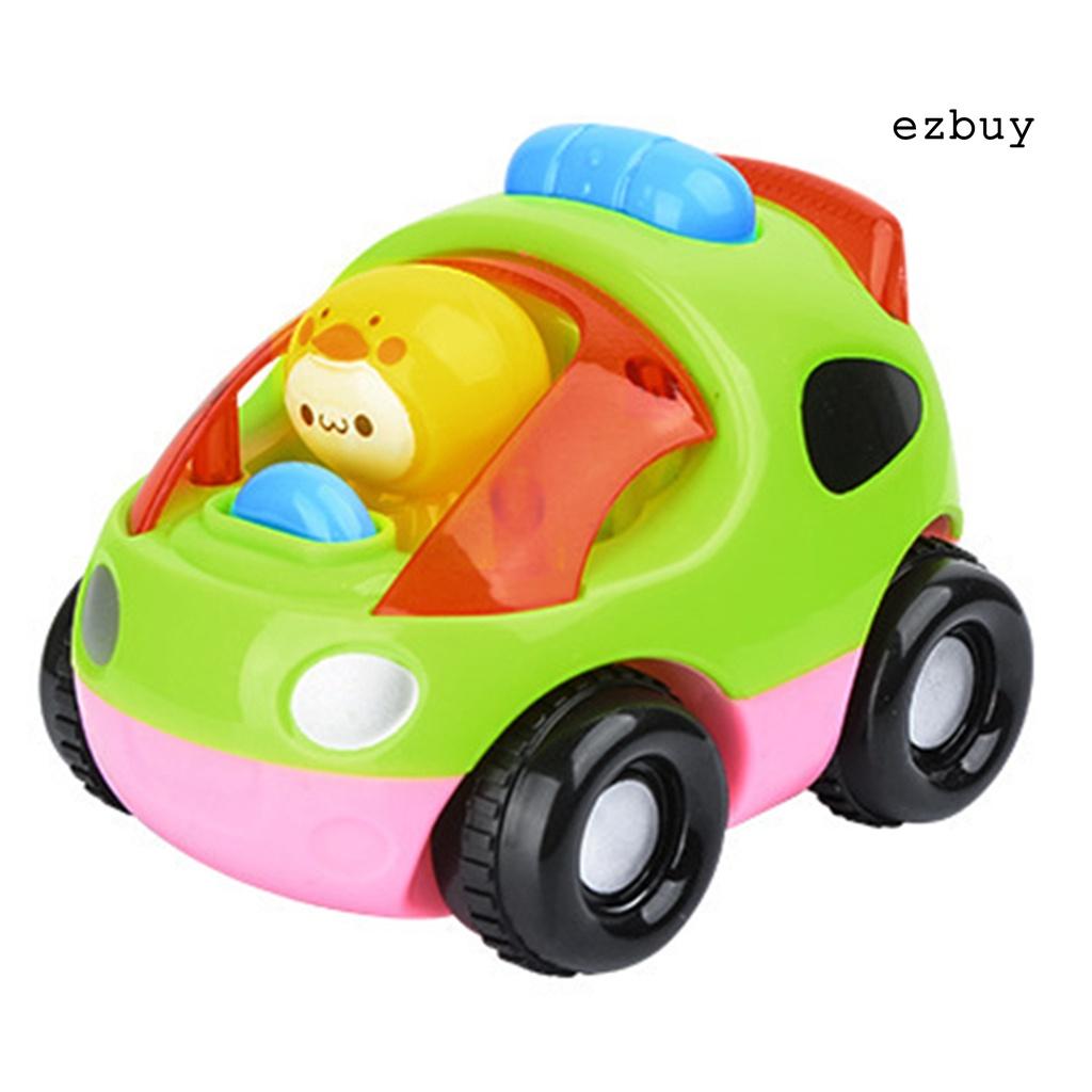 EY-Children Cartoon Baby Car Set Model Drop Resistant Inertial Sliding Vehicle Toy