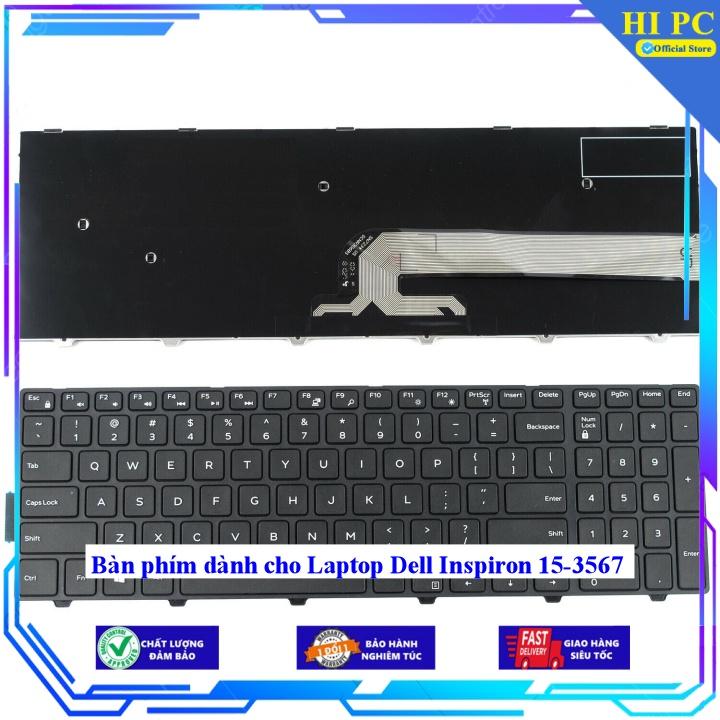 Bàn phím dành cho Laptop Dell Inspiron 15-3567 - Hàng Nhập Khẩu