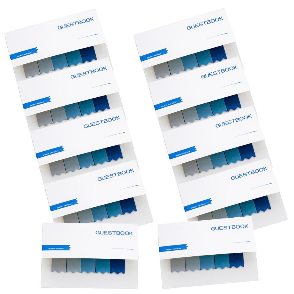 Tag Divider Sticky Notes, 2X Sticking Power, 4.7 in x 3.3 in, 10 Pads, 100 Sheets/Pad, Cabinet Pack