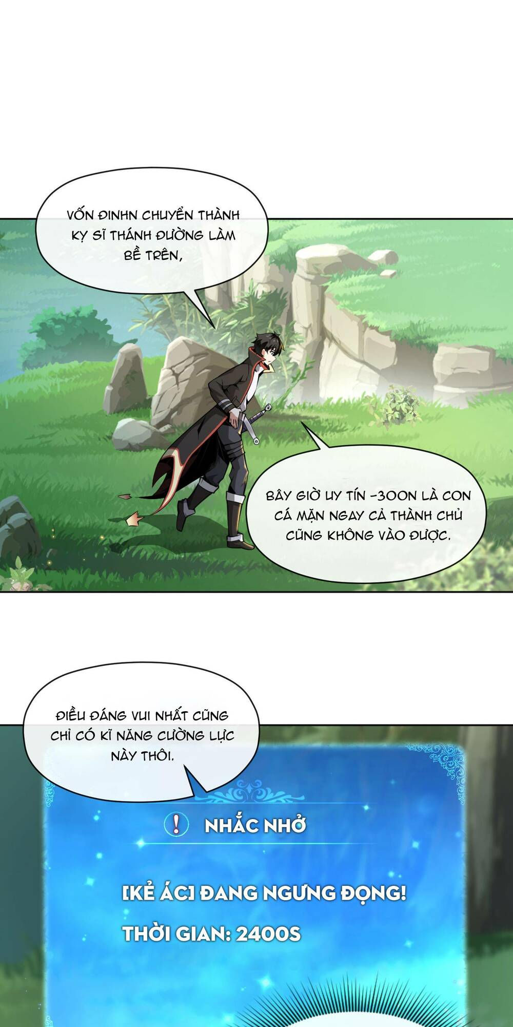 dù kiếm được nghề nghiệp siêu hiếm nhưng lại bị toàn server đuổi giết?! chapter 2 2