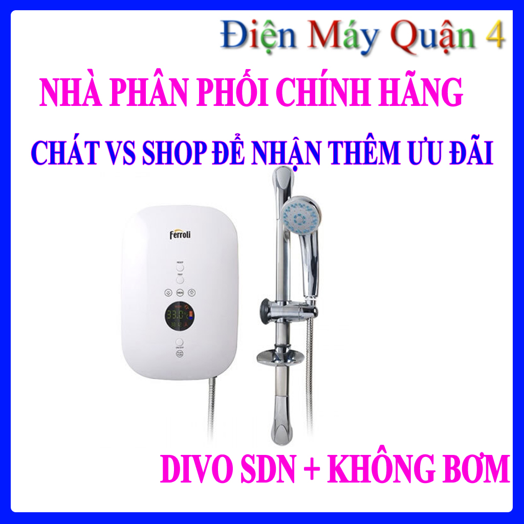 Máy nước nóng Ferroli DIVO SDN 4.5kW