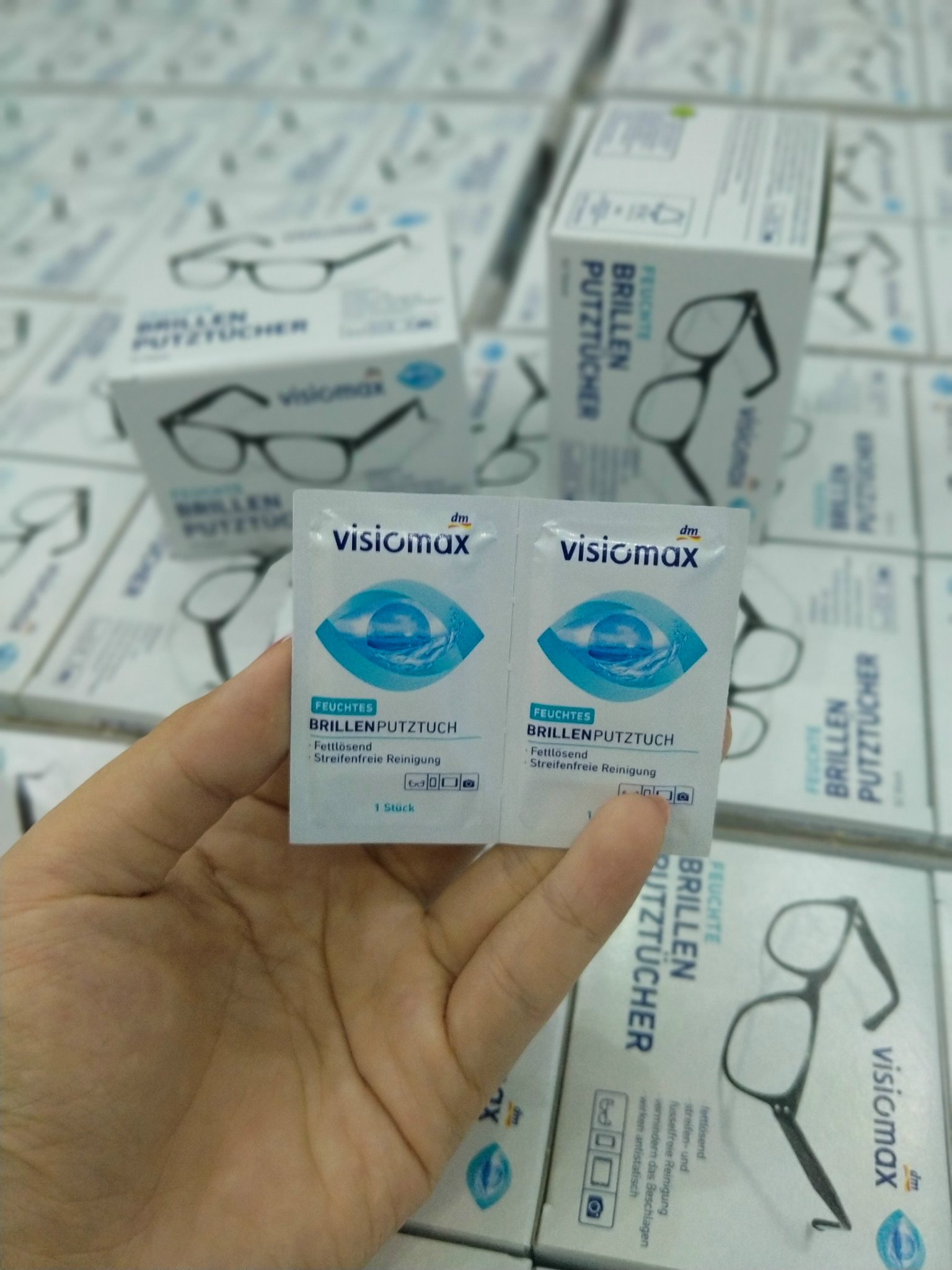 Giấy lau kính Visiomax - hàng Đức
