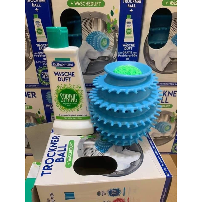 Bóng Giặt Trocker Ball, Dùng Cho Máy Giặt Và Máy Sấy Quần Áo, Giúp Quần Áo Phẳng, Không Nhăn, Nhập Đức
