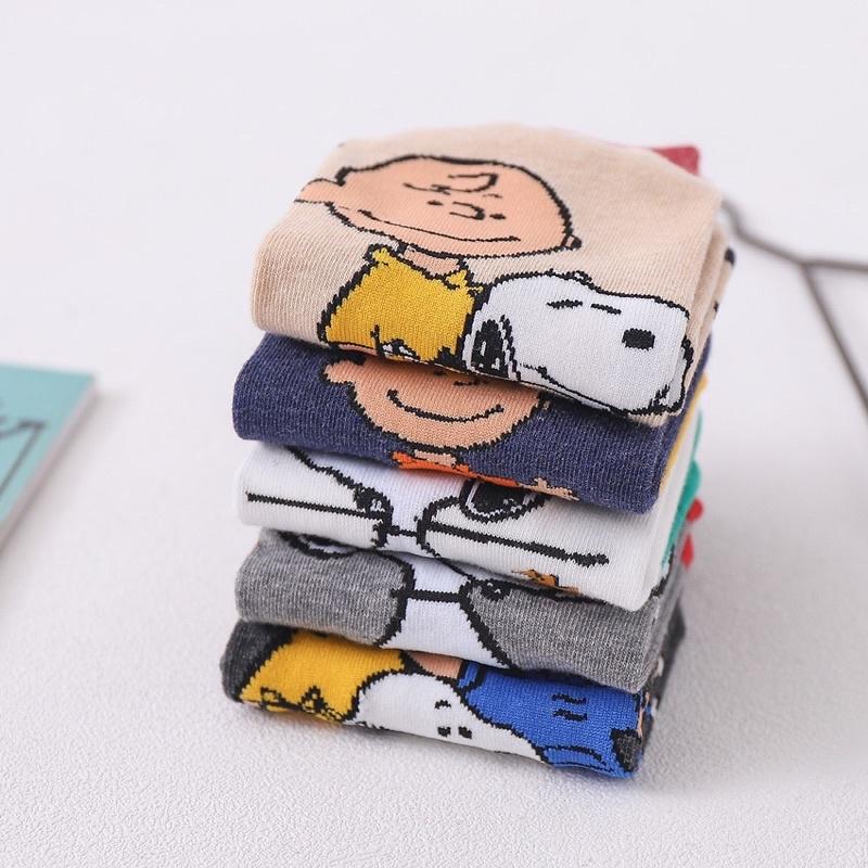 Vớ Tất Cổ Ngắn SNOOPY dành cho cả nam và nữ, hàng loại 1 chuẩn xịn bao đổi trả