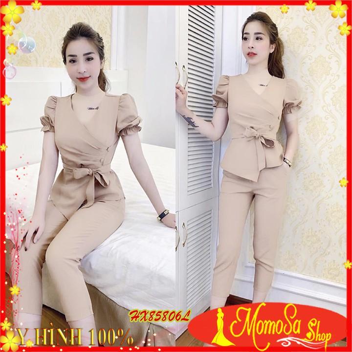 Đồ Bộ Nữ Thun Cát Hàn Thời Trang Có Size Lớn, Có Hình Chụp Thật Sản Phẩm