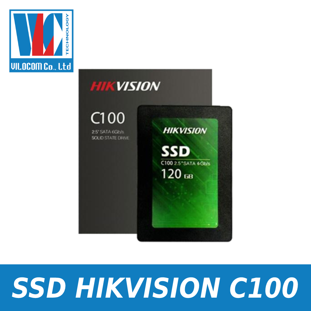 Ổ CỨNG SSD HIKVISION C100 DUNG LƯỢNG 120GB - Hàng Chính Hãng