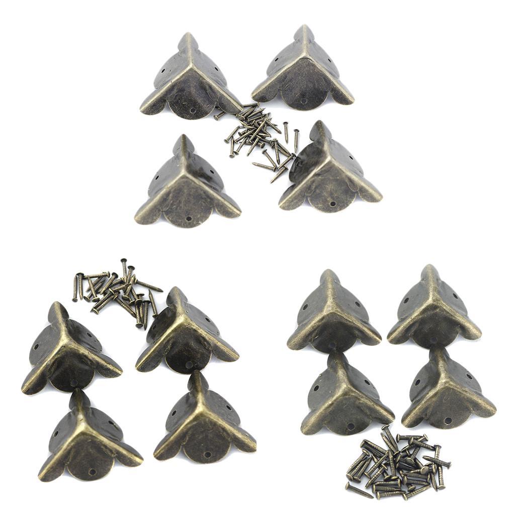 12 Pack Antique Wooden Jewelry Gift Box Cabinet