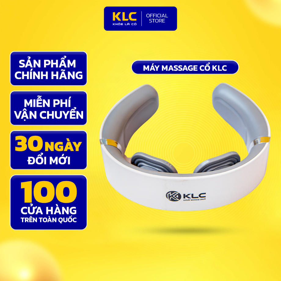 Máy massage cổ KLC K688, Chăm sóc điều trị chấn thương, giảm căng thẳng mãn tính, xua tan đau mỏi hiệu quả