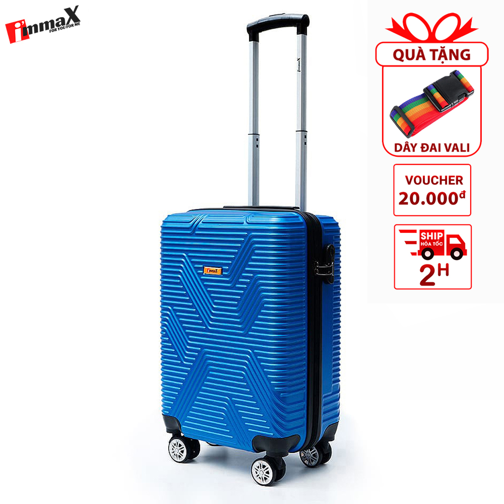 Vali Nhựa Size Nhỏ 20Inch 50Cm Immax X11 Xanh Dương