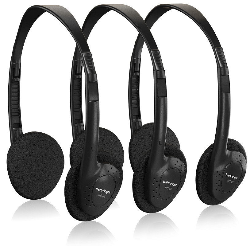 Behringer HO 66 Stereo Headphones 3-Multipack- Hàng Chính Hãng