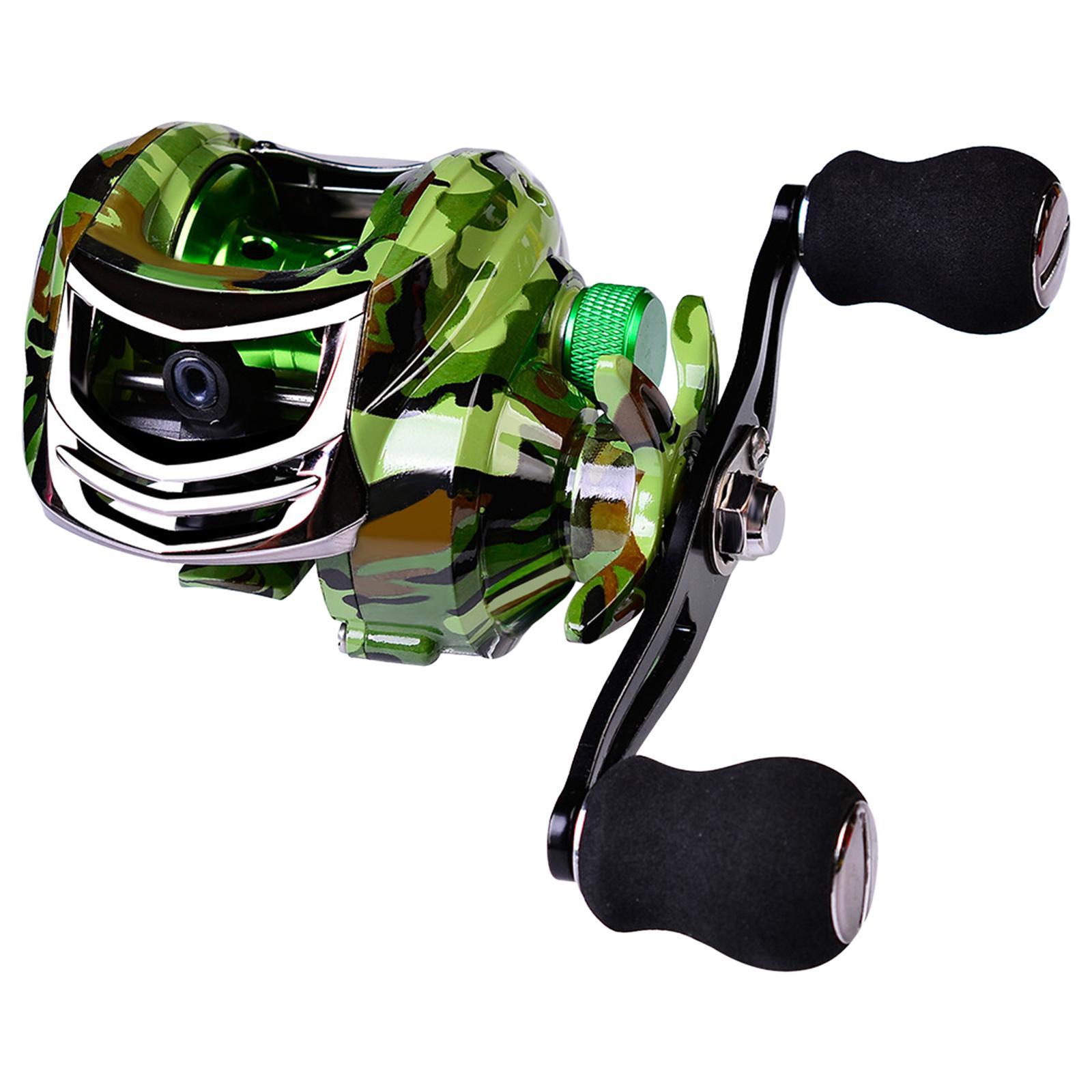 Baitcasting Reels 7:2:1 Baitcaster Fishing Reel 18+1 BB for Catfish Salmon