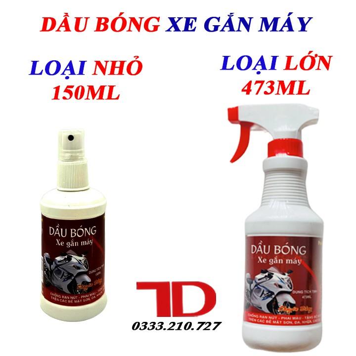 Chai Xịt Bóng Bảo Vệ Xe Máy 909 Kira, dầu bóng chuyên dụng