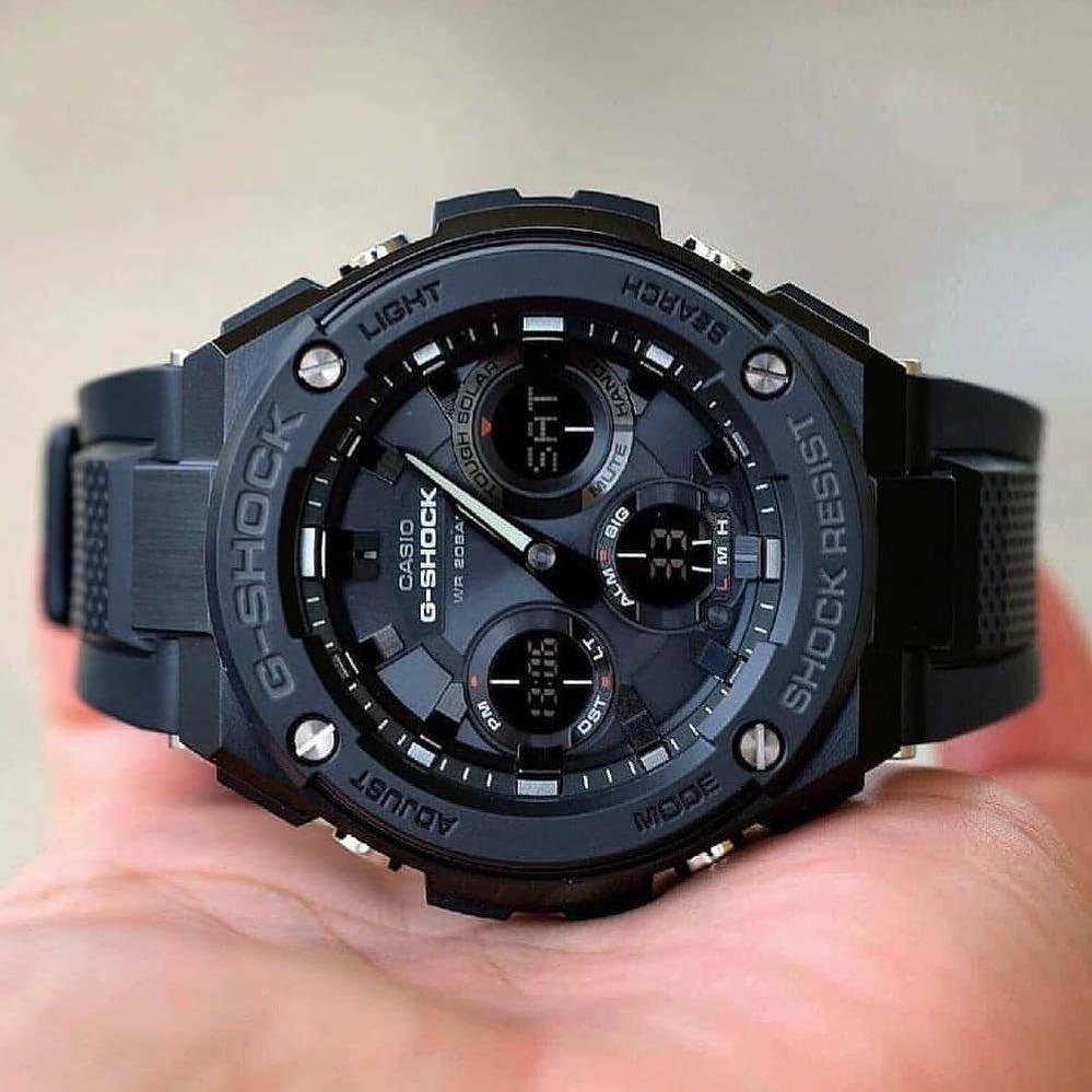 Đồng Hồ Nam Dây Nhựa Casio G-Shock GST-S100G-1BDR Chính Hãng - GST-S100G-1BDR