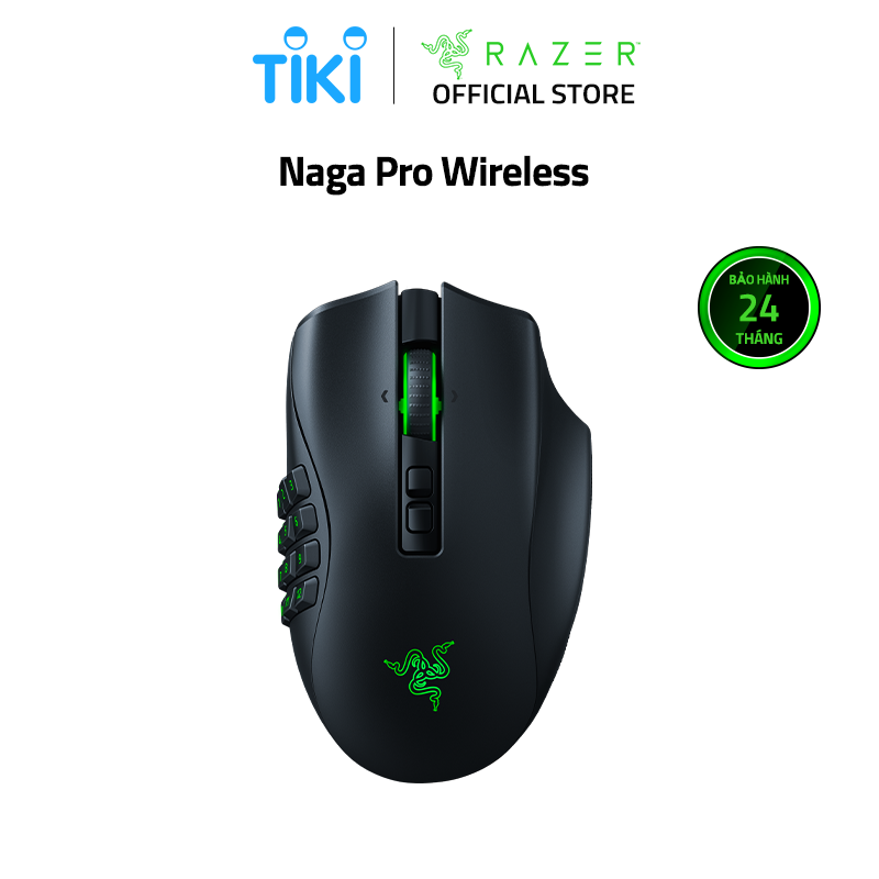 Chuột Razer Naga Pro Wireless_RZ01-03420100-R3A1- HÀNG CHÍNH HÃNG