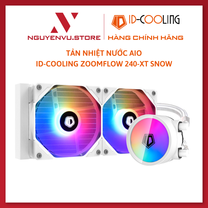 Bộ tản nhiệt nước ID-COOLING ZOOMFLOW 240-XT ARGB - Hàng Chính hãng