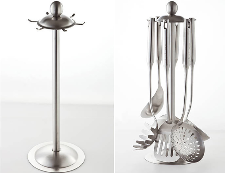 Giá Treo Inox Thìa Muỗng Nĩa bằng Inox 304 Cao Cấp không gỉ,Kích thước 44 x 15 cm,Màu Inox sáng,Rất tiện dụng có chữ SUS 304 trên mặt đế - Giá Inox mini treo Muỗng Thìa
