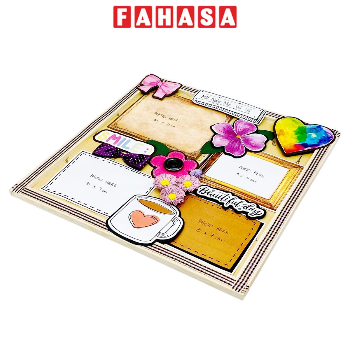 Khung Ảnh Vintage - Một Ngày Mới Vui Vẻ - Vinacraft