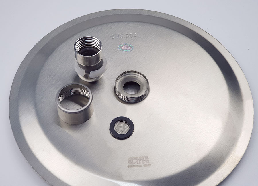 Đài sen tắm Inox SUS 304 Eurolife tròn EL-DST20