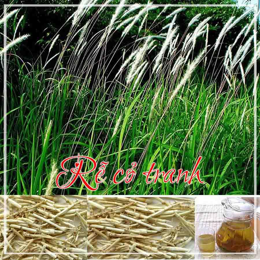 500gram Rễ Cây Cỏ Tranh (Bạch Mao Căn) khô