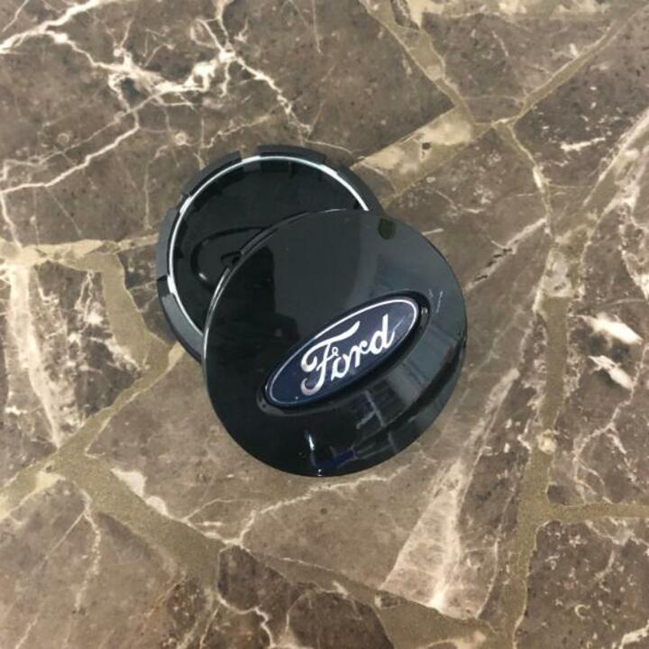 Logo chụp mâm , ốp lazang bánh xe ô tô Ford đường kính ngoài 65mm, chất liệu nhựa ABS